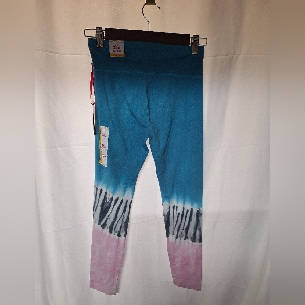 Blue and Pink Tie-Dye Kids Leggings 3- Piece Bundle 2 Are NWT